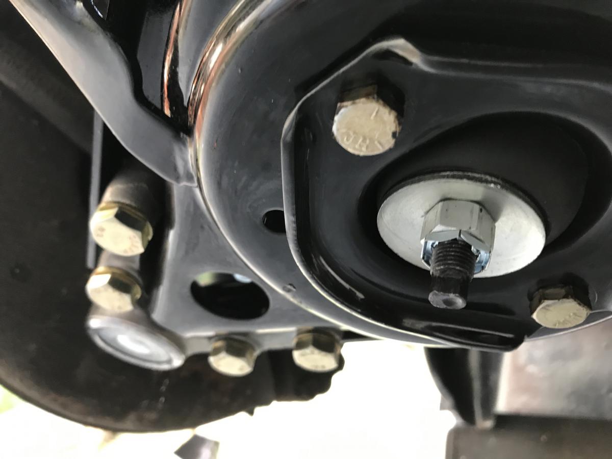 Überholte Vorderachse